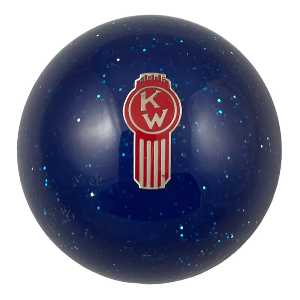 Kenworth Old Style Logo Glitter Air Brake Knob - Image 5