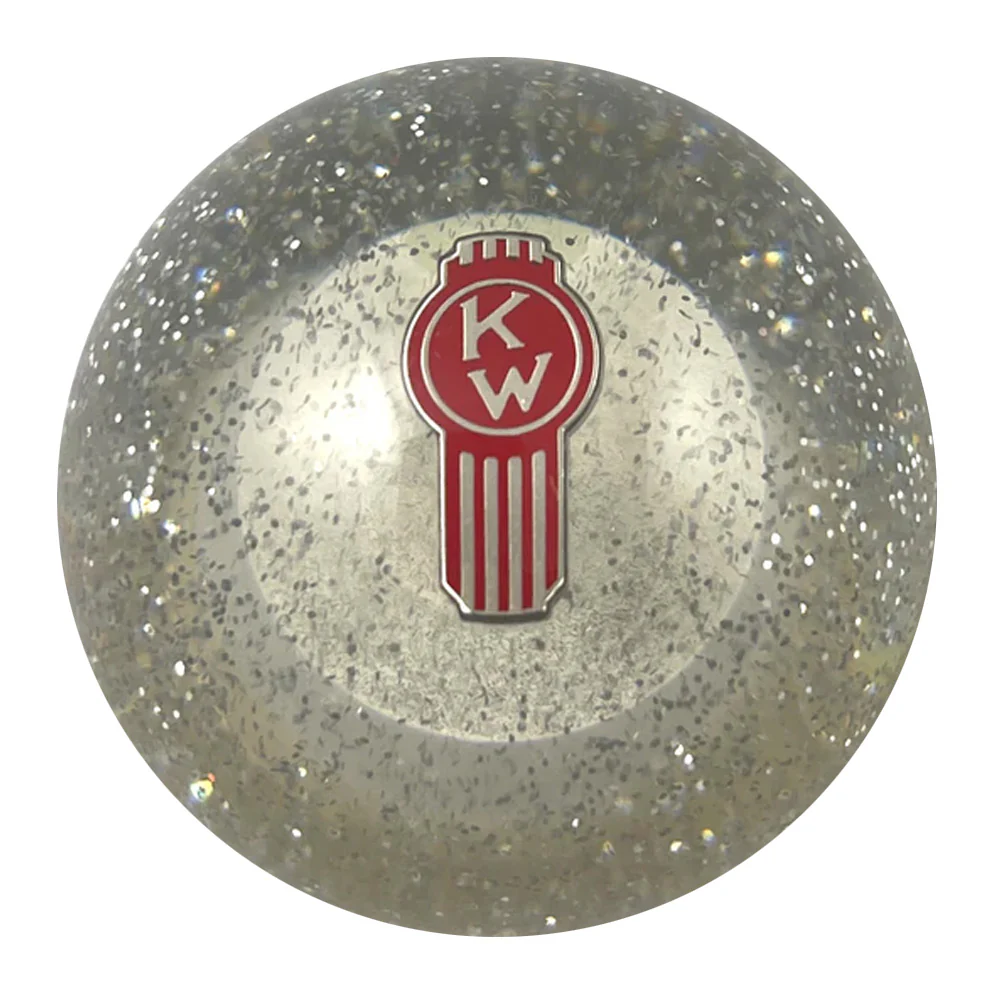 Kenworth Old Style Logo Glitter Air Brake Knob - Image 7