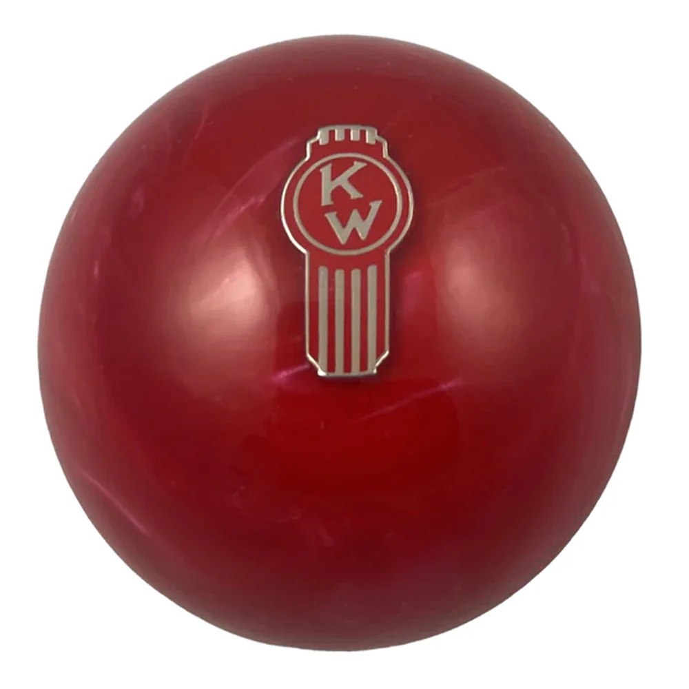 Kenworth Old Style Logo Pearl Airbrake Knob - Image 4