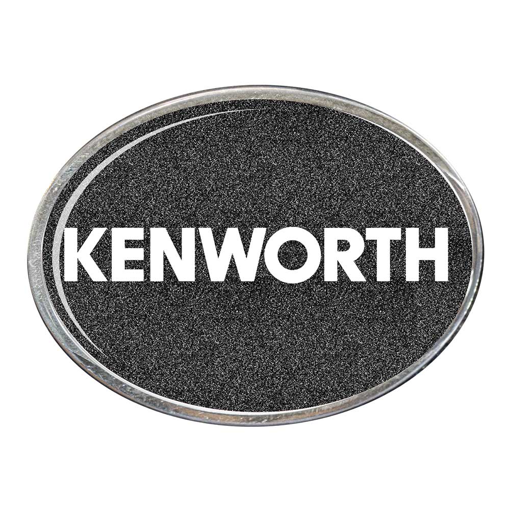 Kenworth Oval Billet Aluminum with Resin Belt Buckle - Image 10