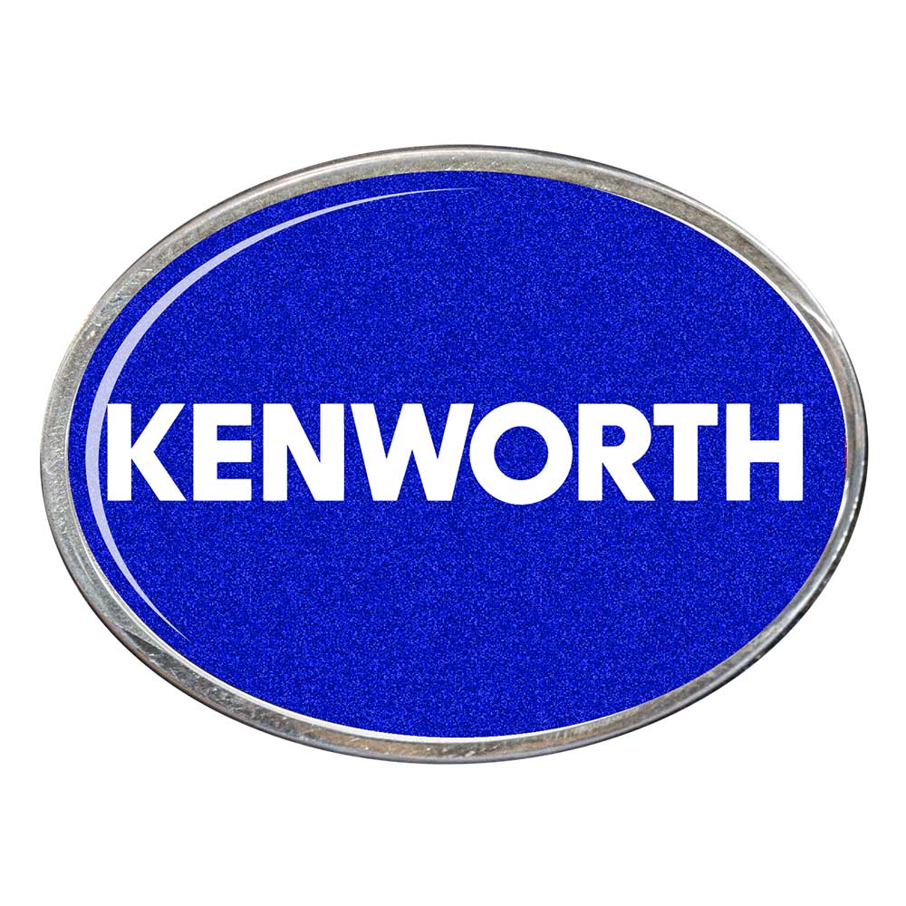 Kenworth Oval Billet Aluminum with Resin Belt Buckle - Image 13