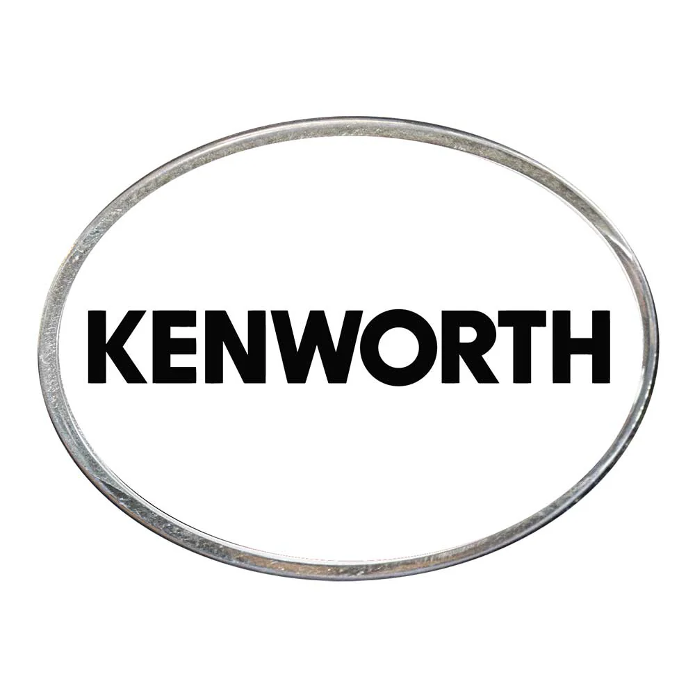 Kenworth Oval Billet Aluminum with Resin Belt Buckle - Image 8