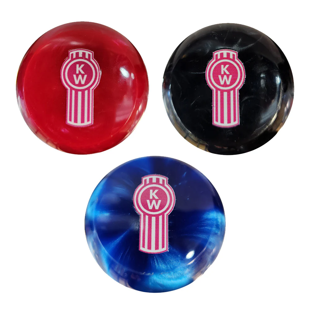 Kenworth Pearl Flat Top Shifter Knob