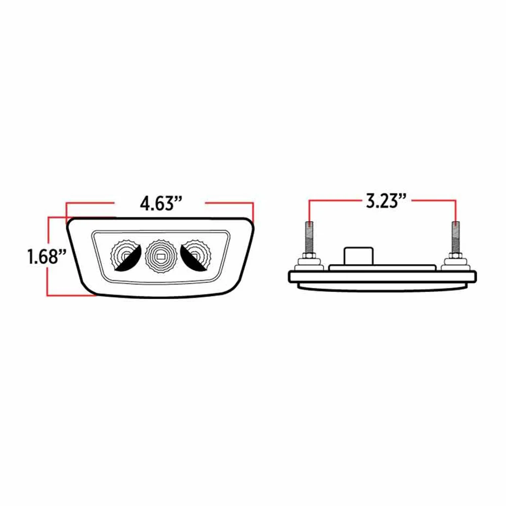 Kenworth/Peterbilt Dual Revolution Amber LED Turn & Marker to Auxiliary Cab LED Light - Image 6