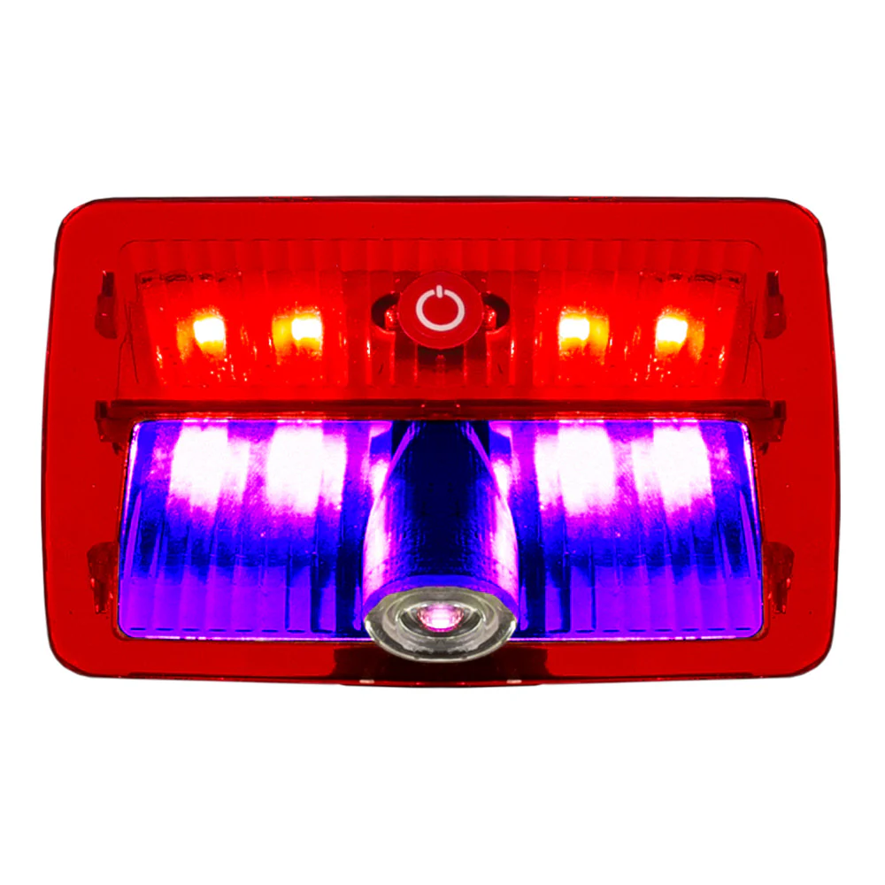 Kenworth, Peterbilt Rectangle USA Flag Projector LED Door Light - Image 6