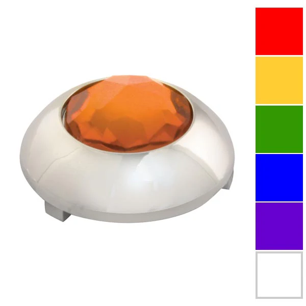 Kenworth Snap-On Jeweled Button Cover 10PK
