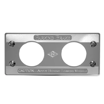 Kenworth Stainless Steel Parking Brake Plate