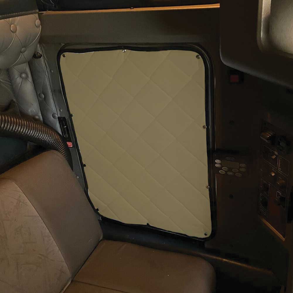 Kenworth T170, T270, T300, T440, T600, T660, T800, W900 ZenEclipse Lower Bunk Window Cover - Tan