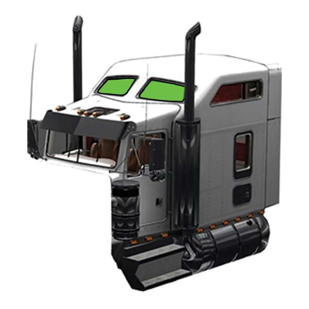 Kenworth T170, T270, T300, T440, T600, T660, T800, W900 ZenEclipse Sunroof Window Cover Set - Image 2