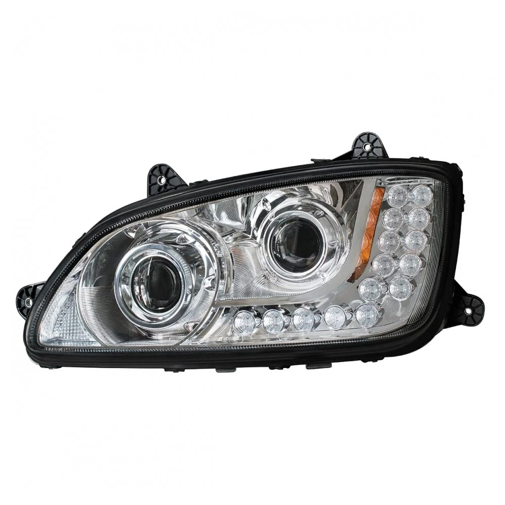 Kenworth T660 Chrome Projection Headlight - Image 2