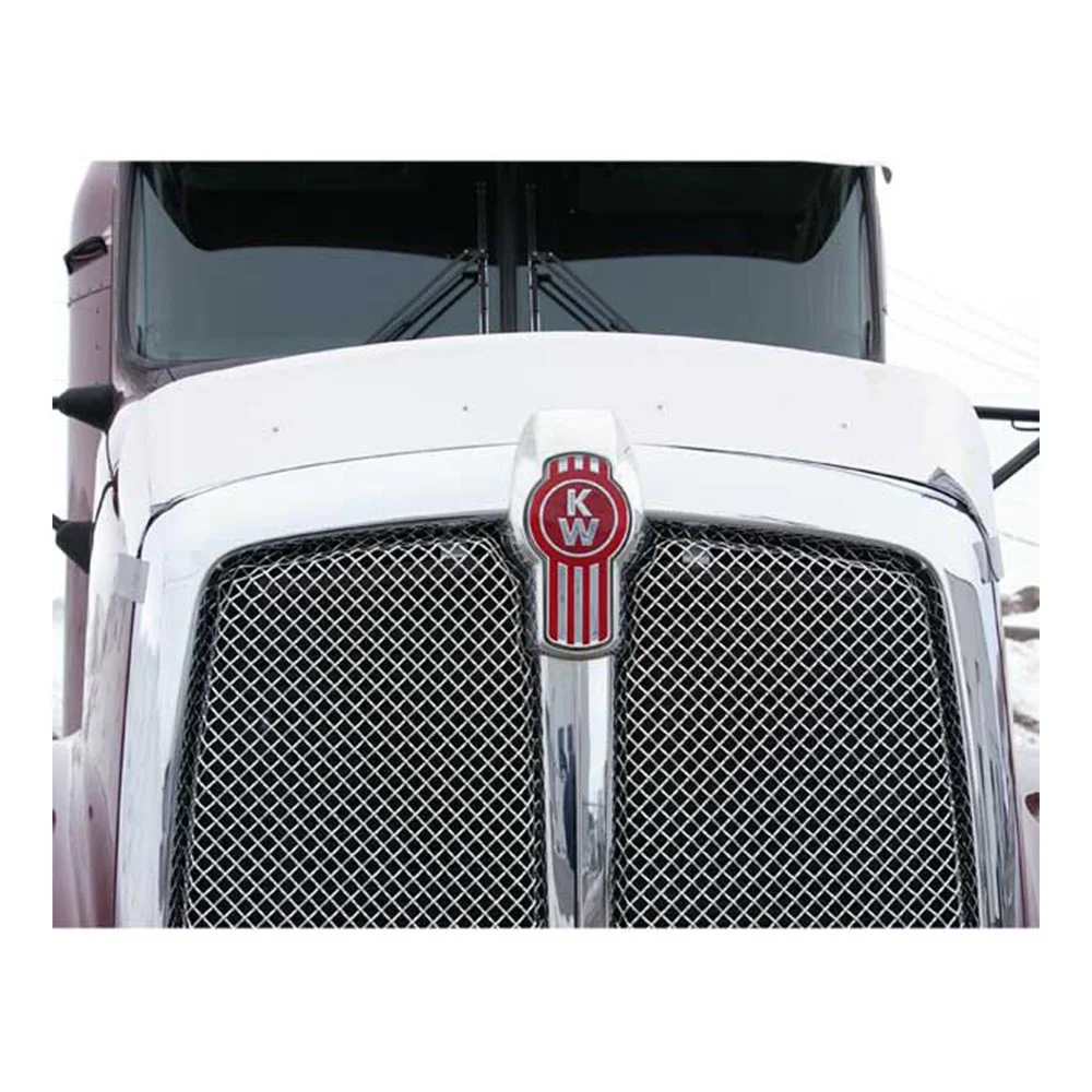 Kenworth T660 Stainless Hood Shield Bug Deflector