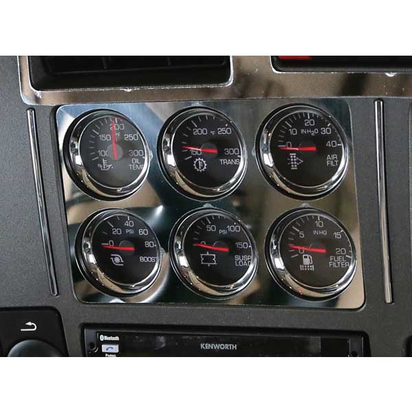 Kenworth T660, T880 Dash Gauge Cluster Trim