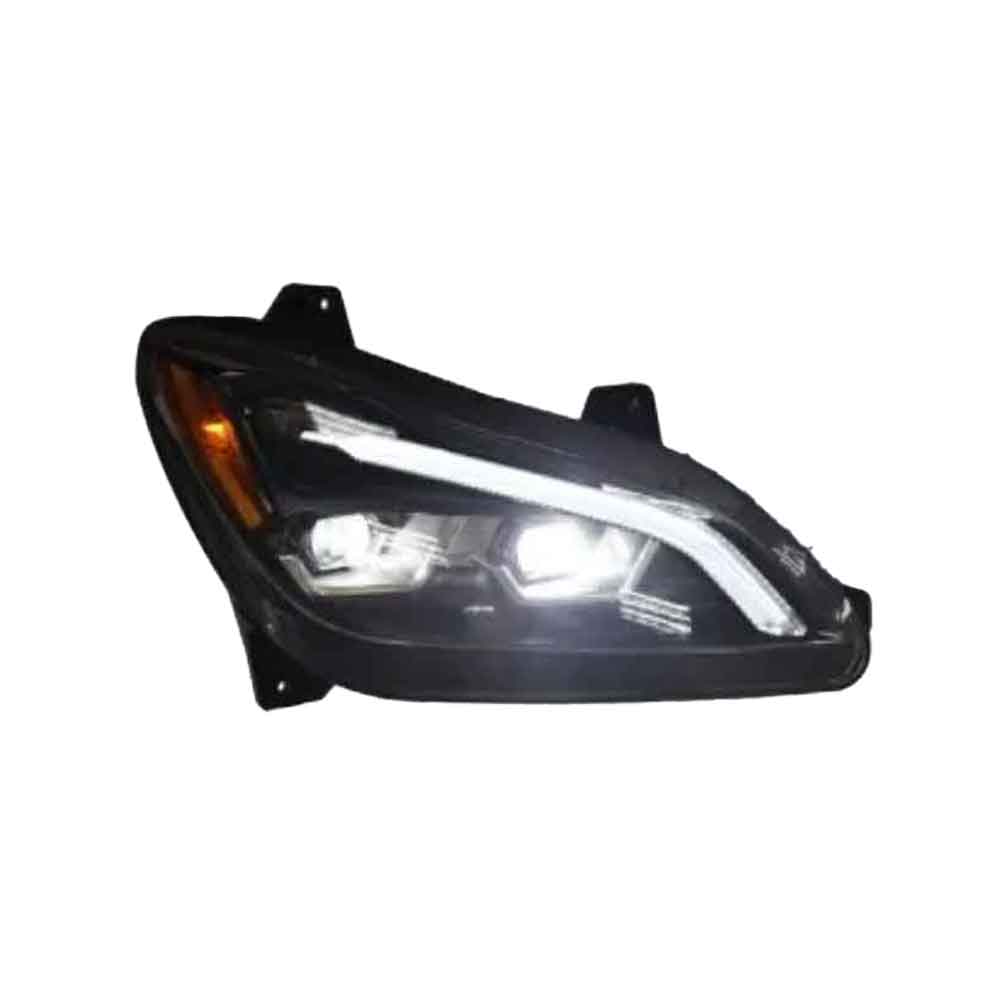 Kenworth T680 2022+ Blackout Headlight With Sequential Turn Signal - Image 2