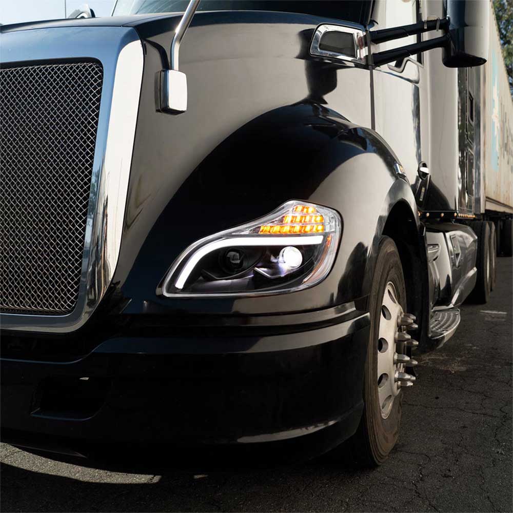 Kenworth T680 Projection 8 LED Headlight - Image 3