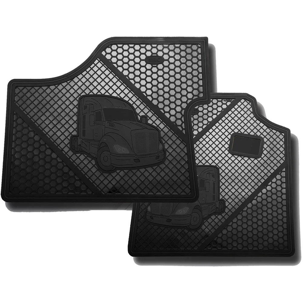 Kenworth T680 Rubber Floor Mats - Image 5