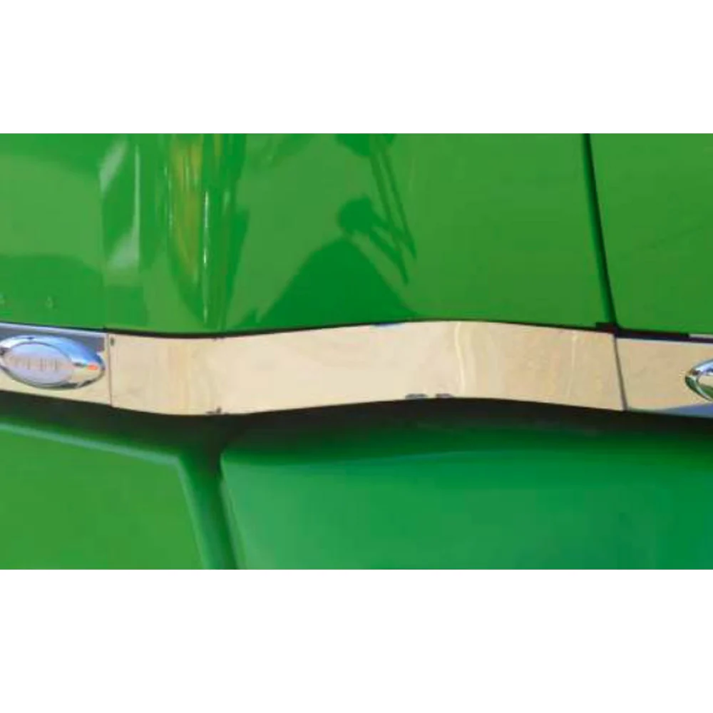 Kenworth T680, T800 Mid Roof Stainless Blank Exhaust Filler