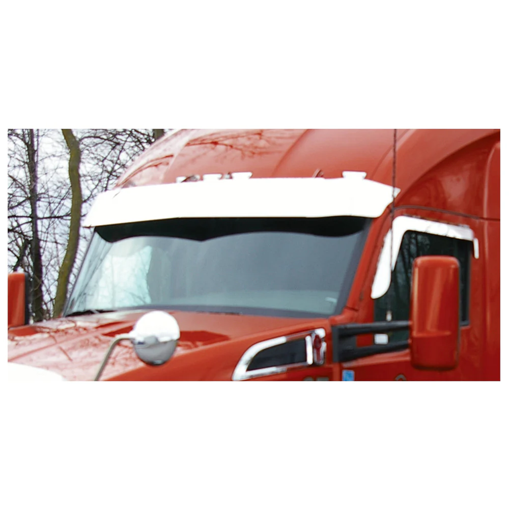 Kenworth T680, T880 High Roof 8-1/2" Visor (2012-2022)