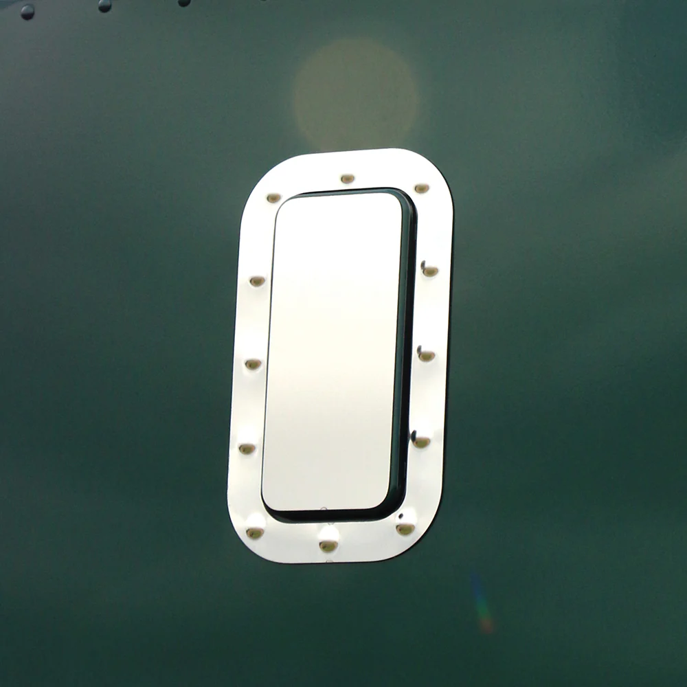Kenworth T680, T880 Sleeper Vent Cover and Dimpled Surround