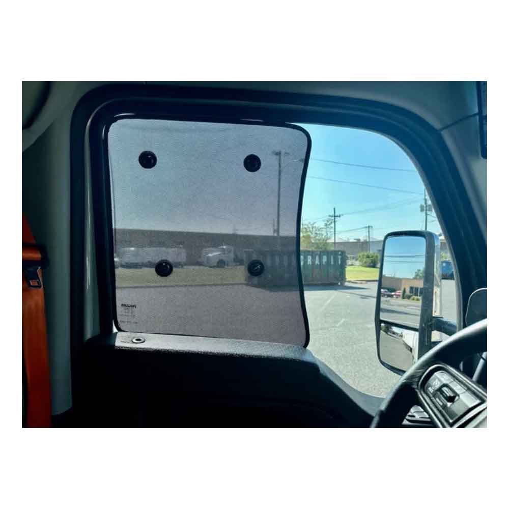 Kenworth T680 & T880 SEMI-SHADE Side Window Sun Shades