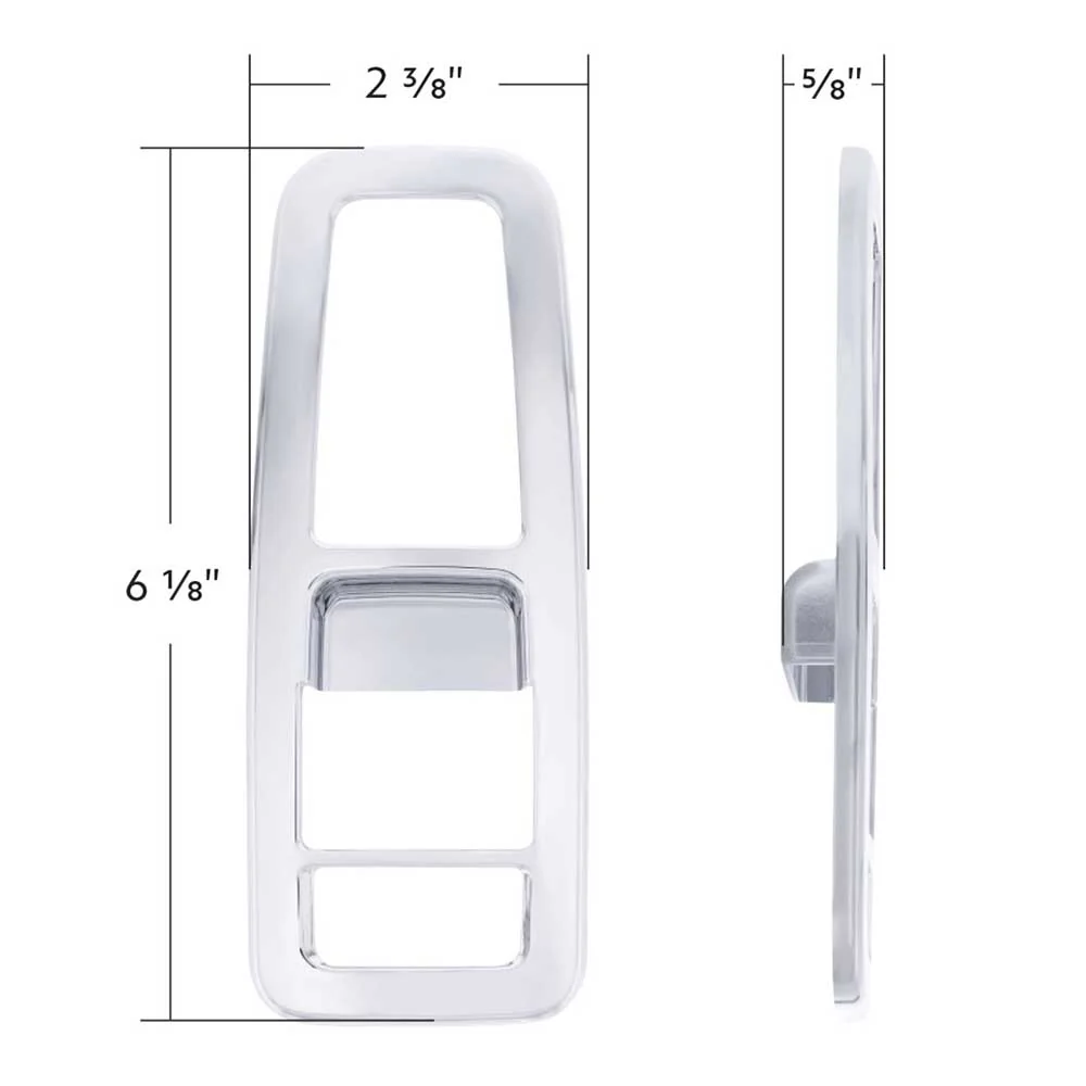 Kenworth T680, T880, W990 Door Switch Cover for Driver Side With Power Mirrors - Image 2