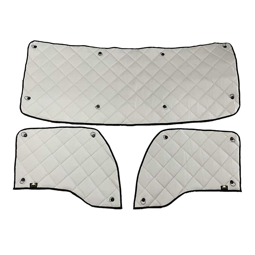 Kenworth T680, T880, W990 ZenEclipse Blackout Window Covers - Grey