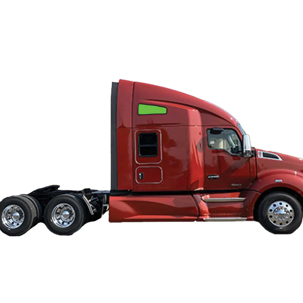 Kenworth T680, T880, W990 ZenEclipse Upper Bunk Window Cover Set - Tan - Image 2