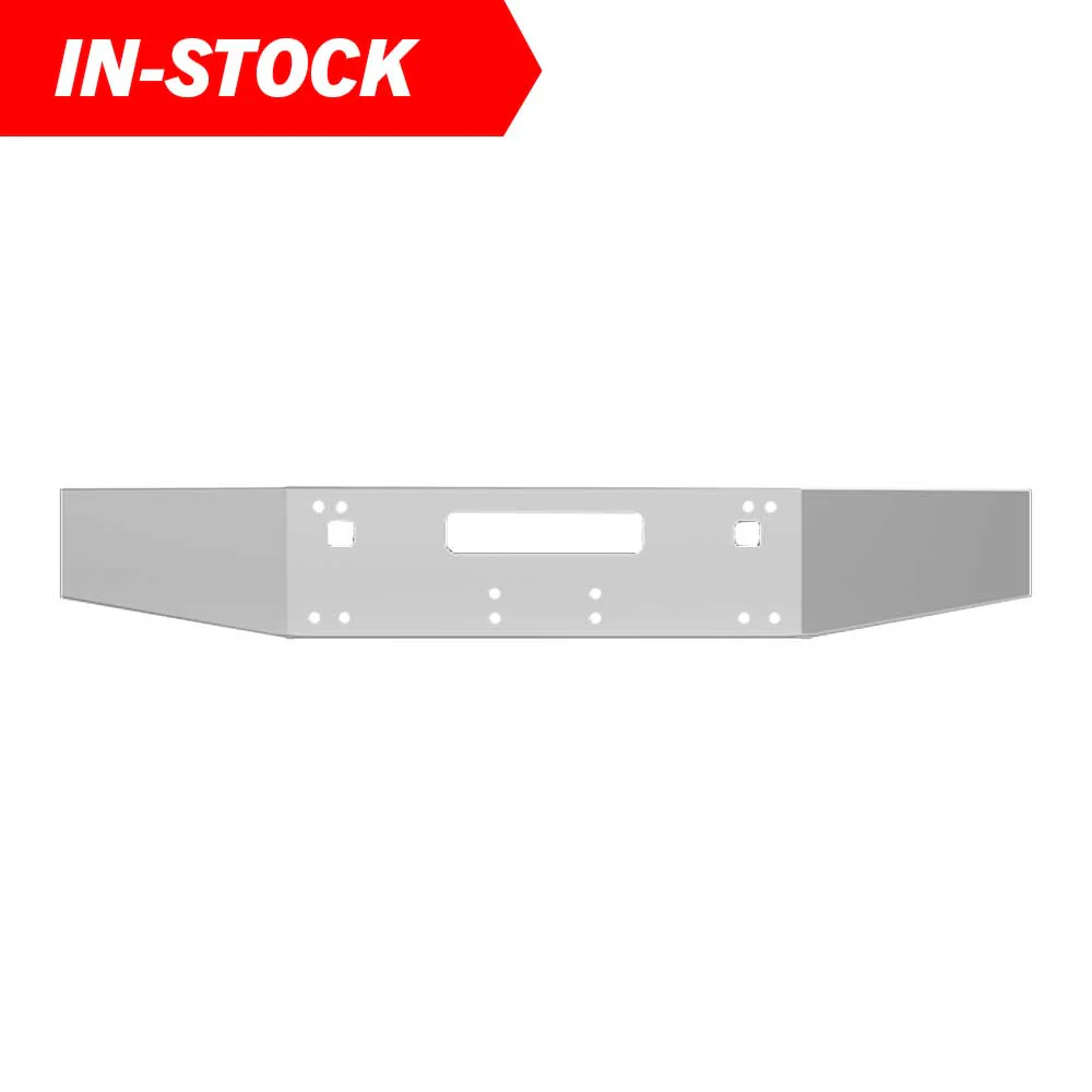 Kenworth T800 14-Inch Tapered Open End Chrome Bumper - Image 3
