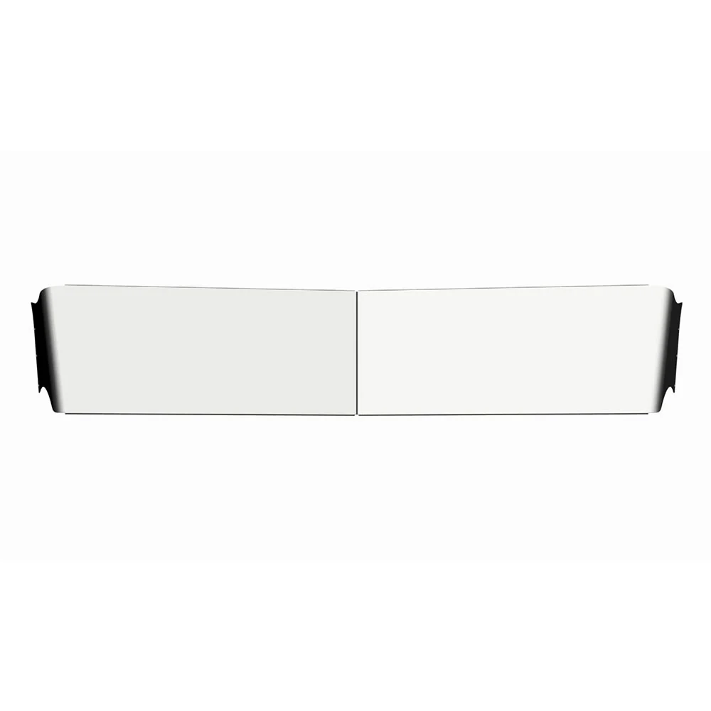 Kenworth W900 13" Chrome Stainless Steel Visor