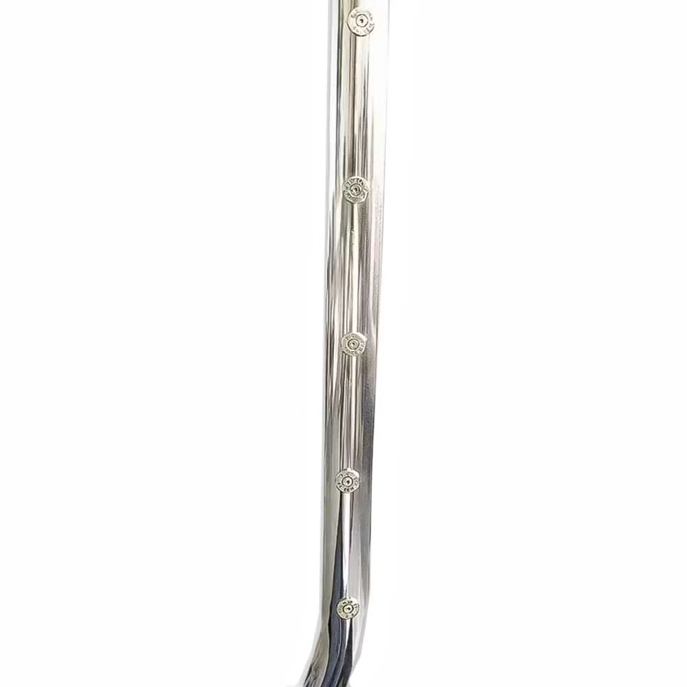 Kenworth W900 2009+ Polished Stainless Steel 1-1/2" Straight Bullet - Image 2