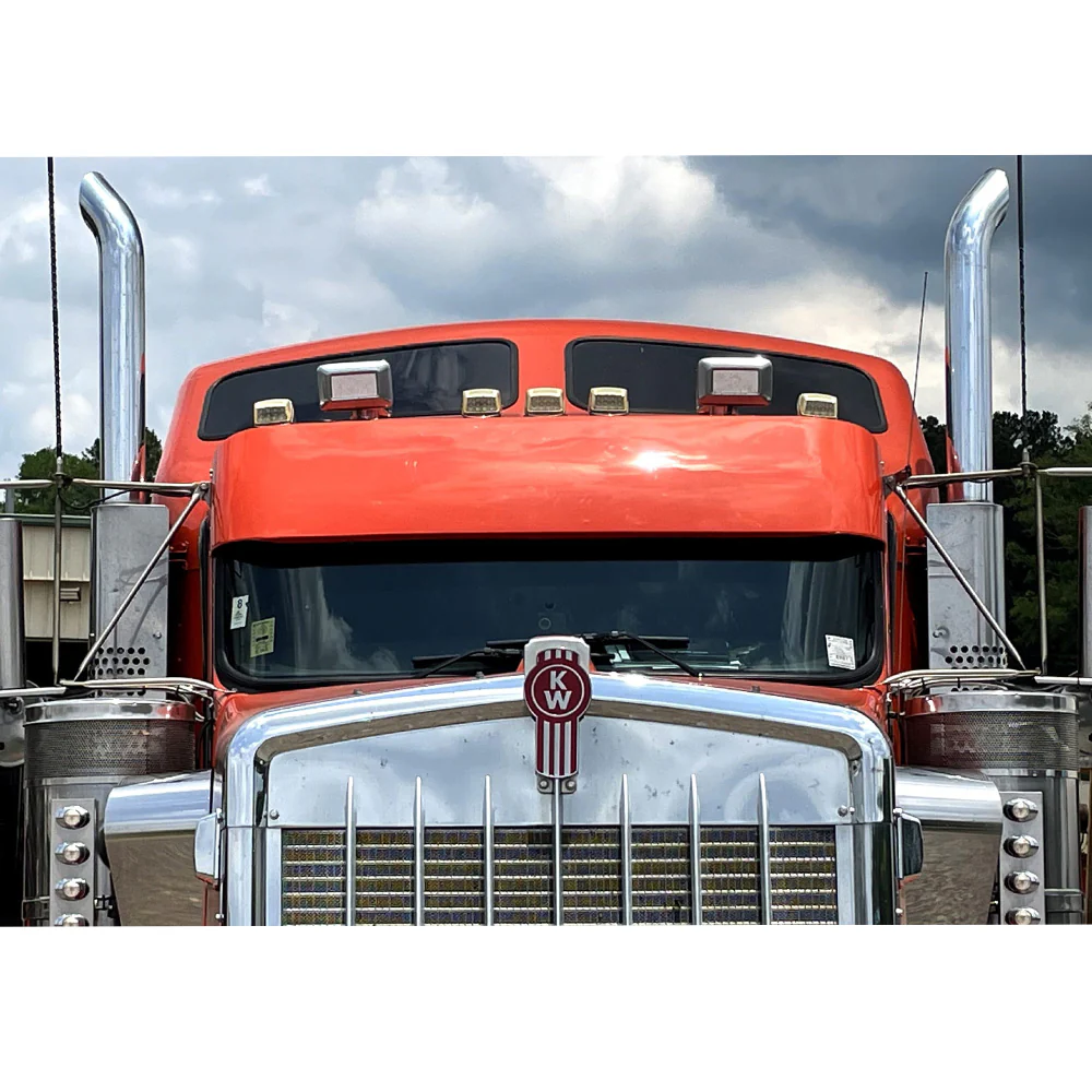 Kenworth W900, T660 and T800 14" Gangster Visor - Image 2