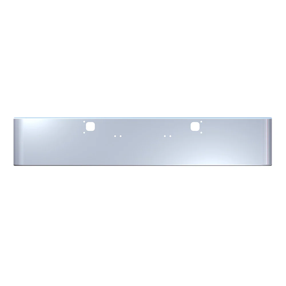 Kenworth W900A 1967-1981 18" Texas Square Bumper with Tow Holes