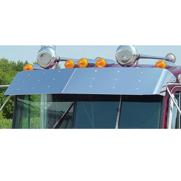 Kenworth W900A Flat Windshield 12" Drop Visor