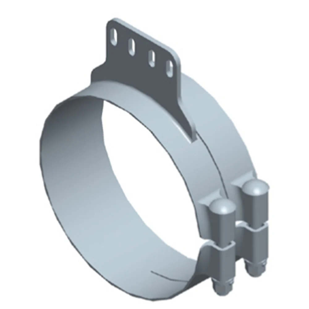Kenworth W900B Over Frame 7" Chrome Clamp