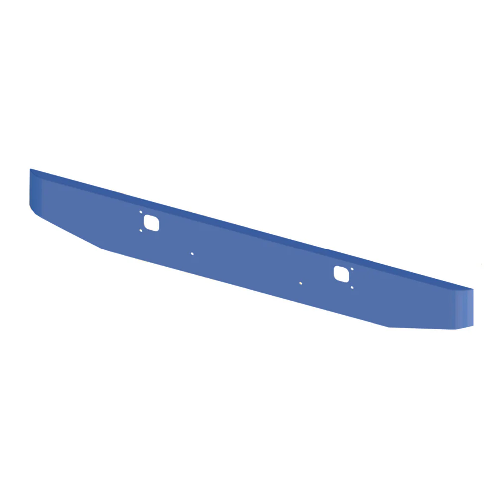Kenworth W900B, W900L 12" Tapered Chrome Bumper - Image 2