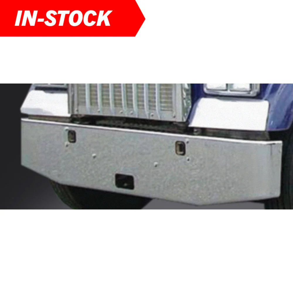 Kenworth W900B, W900L 16" Tapered Chrome Bumper - Image 2