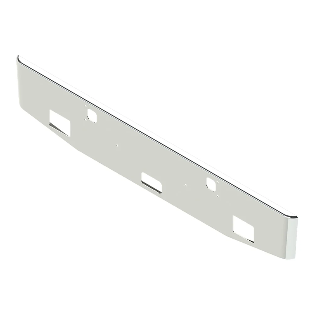Kenworth W900L 16-Inch Tapered Chrome Bumper - Image 2