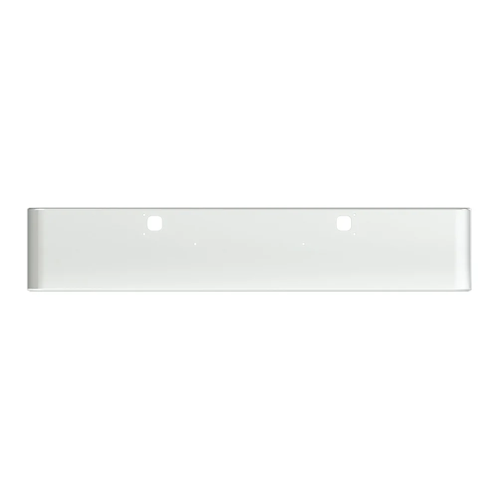 Kenworth W900L 18-Inch Texas Square Chrome Bumper - Image 2