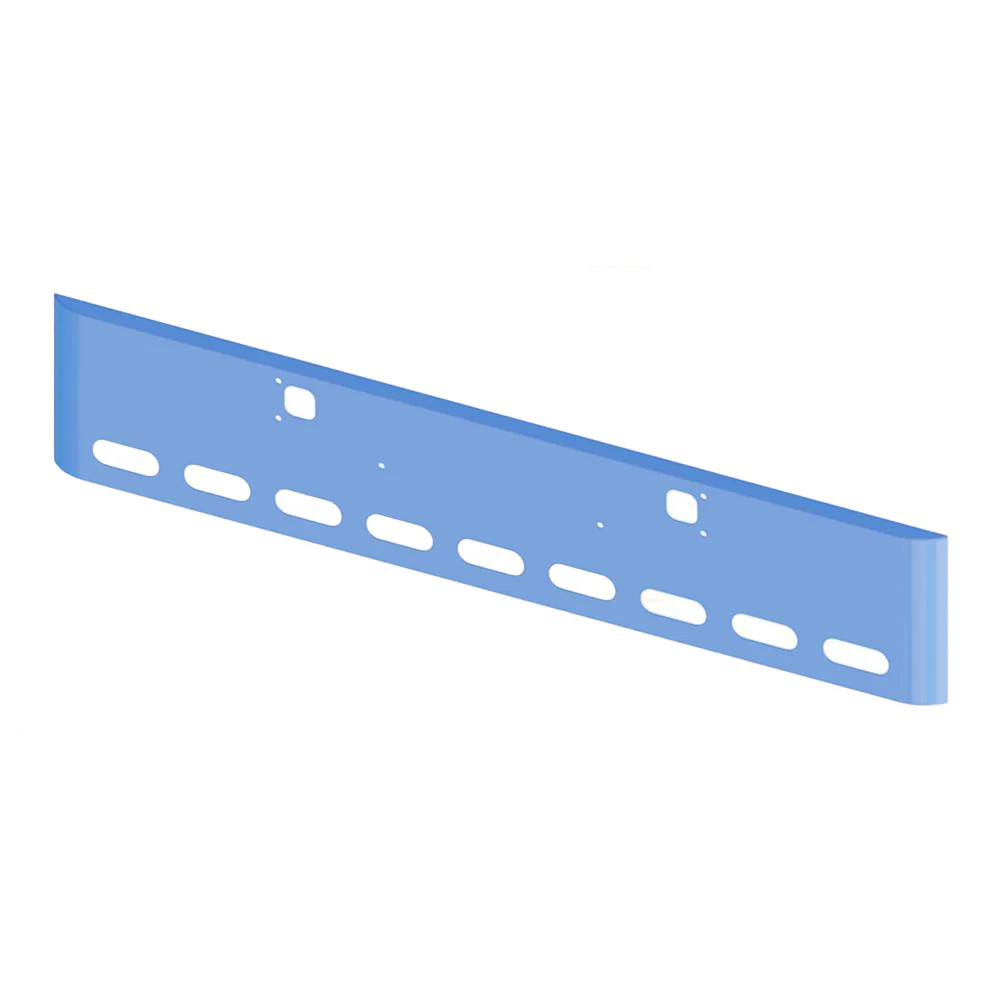 Kenworth W900L 18-Inch Texas Square Chrome Bumper - Image 2