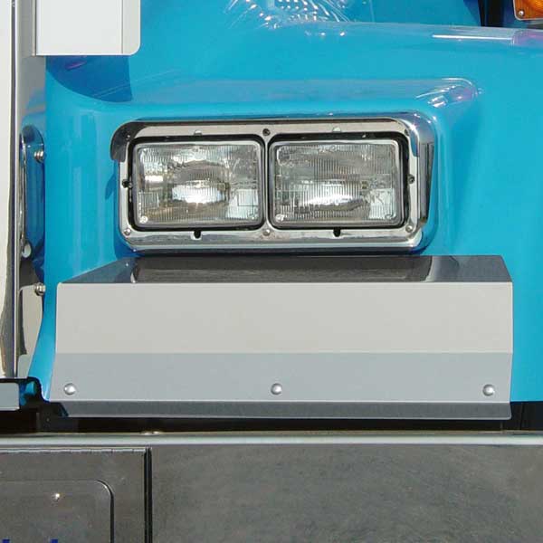 Kenworth W900L Stainless Steel Fender Guards