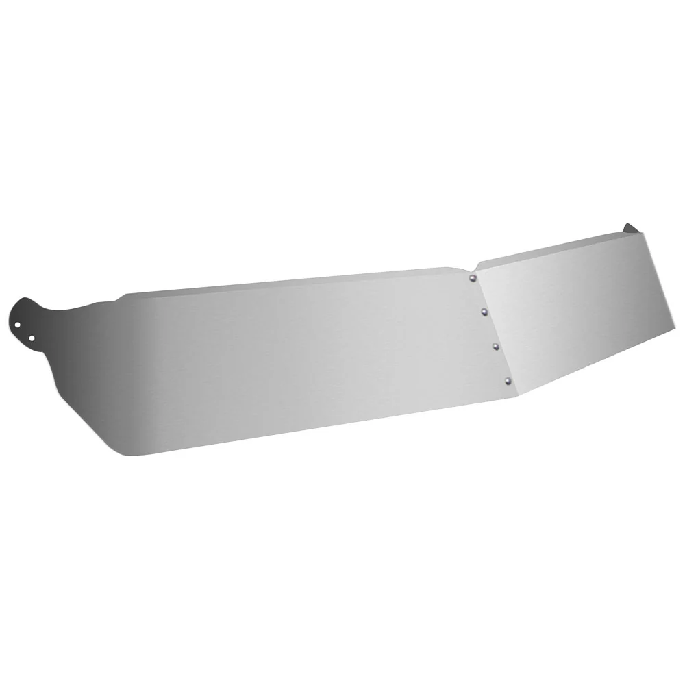 Kenworth W900L, T800 Flat Windshield Day Cab 11" Visor (1988-2005)