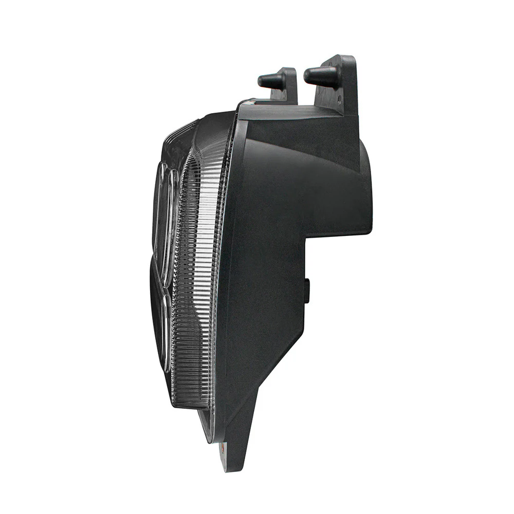 Kenworth W990 Black High Power LED Turn, LED Halo Light Headlight - Image 8