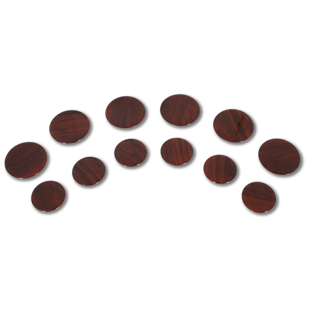 Kenworth Wood Color Gauge Plugs Trim 2006+ (12 PK)
