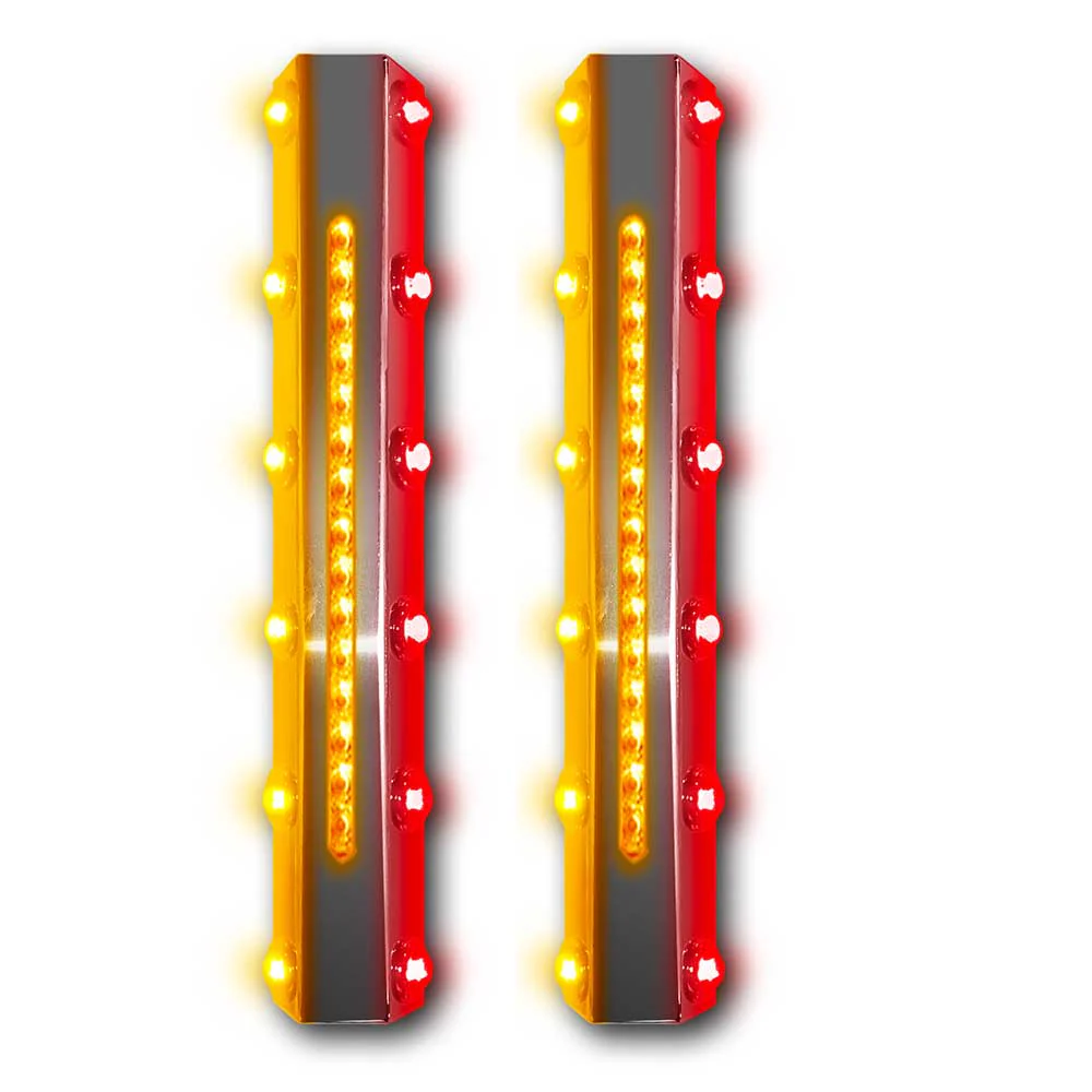 KW 18-1/2" Platinum Filter Bar with Six 3/4" Light Holes, One 12" Light Strip Hole