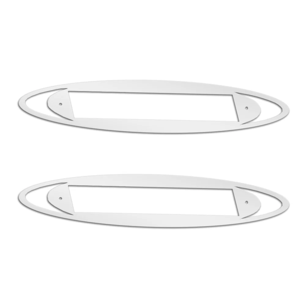 KW Ellipse Emblem Accent with Middle Cutout