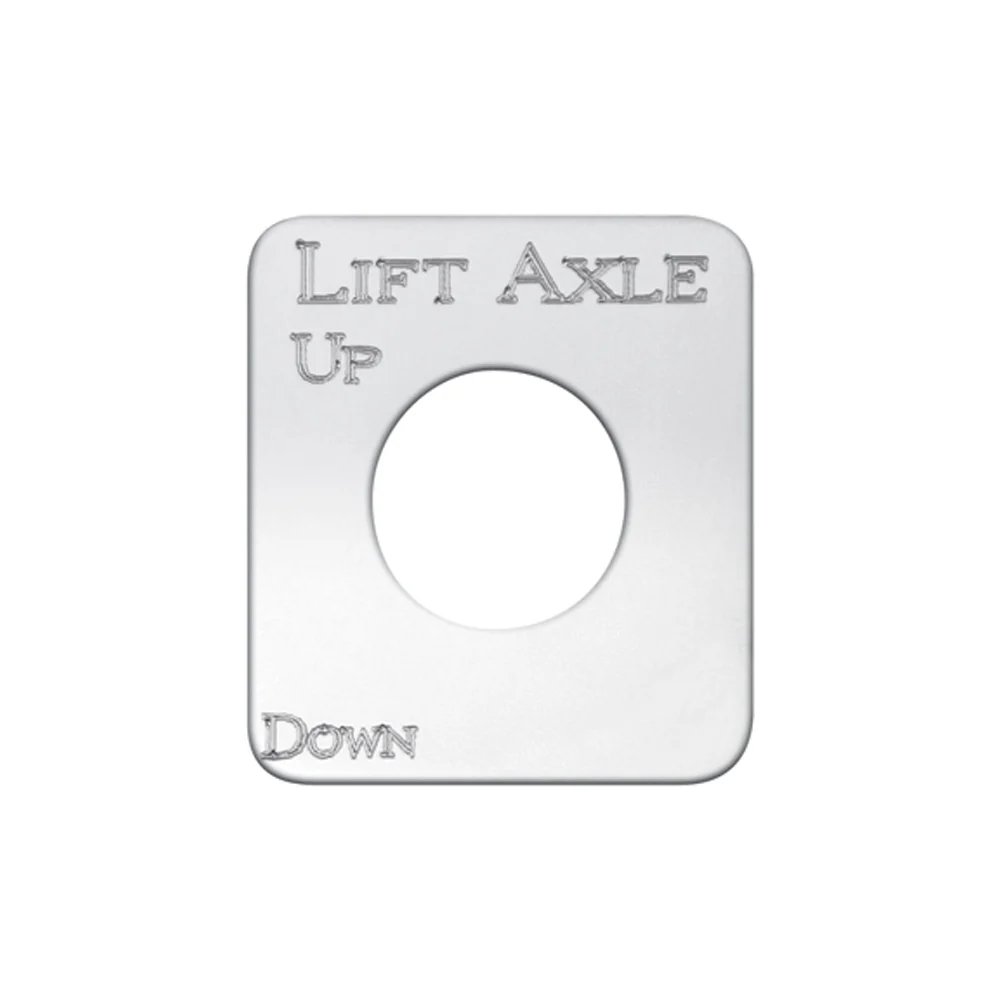 KW SWITCH PLATE-LIFT AXLETOP UP/BOTTOM DOWN
