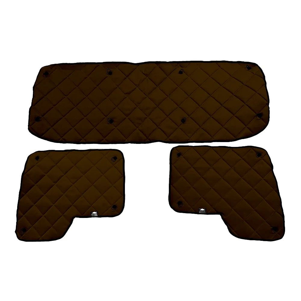 KW T170, T270, T300, T370, T440, T470, T600, T660, T800, W900 DayLite Door ZenEclipse Blackout Window Covers - Brown