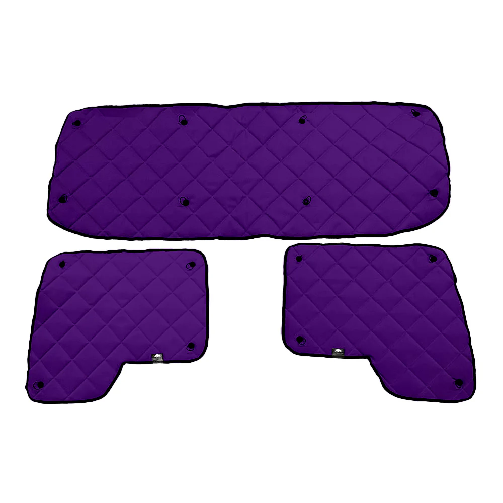 KW T170, T270, T300, T370, T440, T470, T600, T660, T800, W900 DayLite Door ZenEclipse Blackout Window Covers - Purple