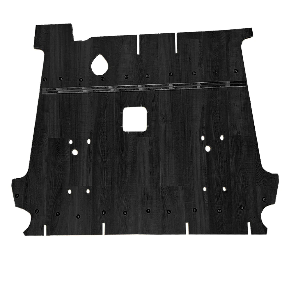 Kenworth T660, W900 Day Cab 2006 - 2025 Laminate Flooring with Shifter Cutout - Image 4