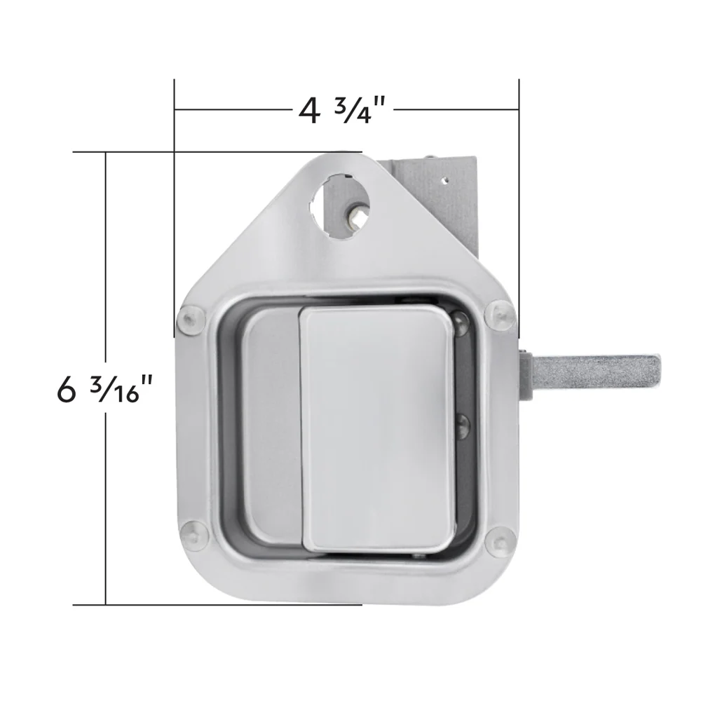 KW W900,T600,T660,T800 Exterior Sleeper Storage Door Handle with Long Striker - Image 4