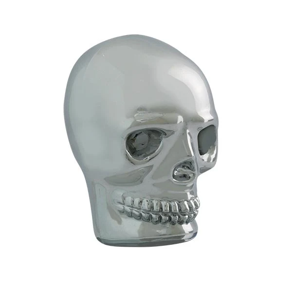 Large Chrome Plated Skull Gear Shift Knob